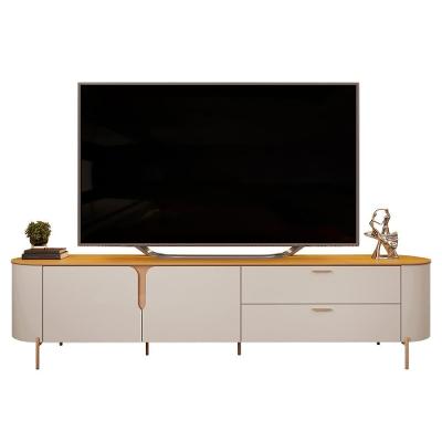 Rack Bancada De Tv 75 Pol 241cm Celi D04 Bali/cedro - Mpozenato