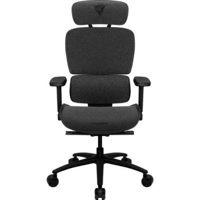 Cadeira Ergonômica XTC Loft com Assento em Tecido Base com Rodízios Cinza