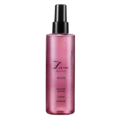 Body Splash Luna Absoluta Glow Feminino Iluminador 200ML Natura