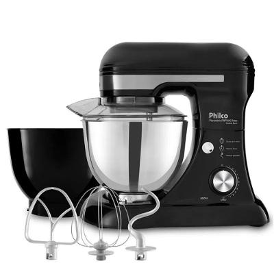 Batedeira Planetaria Philco Turbo Inox Double Bowl PBP600P 4L 600W 11 Velocidades 110V