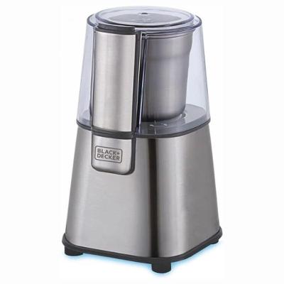 Moedor Elétrico Gourmand Gris para Café Temperos Inox Cinza Black + Decker 220V