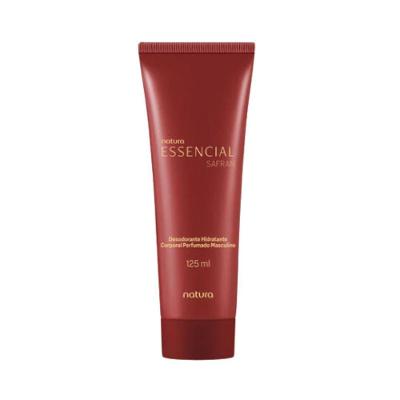 Hidratante Corporal Perfumado Essencial Safran 125ML Pele Macia com Ação Desodorante Natura