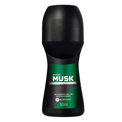 Desodorante Antitranspirante Roll-on Musk Metropolitano 50ml Avon