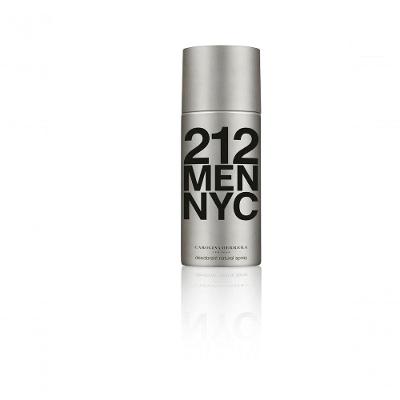 Desodorante 212 Men Masculino Fragrância Inspirada em Perfume 150ML Carolina Herrera