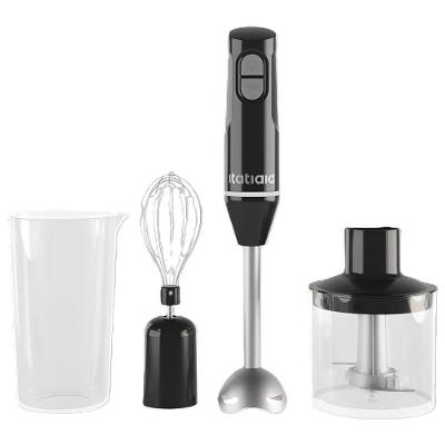 Mixer Portátil de Mão 3 em 1 Itatiaia Midi 200W Preto Brilhante 110V