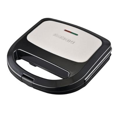 Grill e Sanduicheira Elétrica Itatiaia Essencial Inox com Aquecimento Rápido 110V