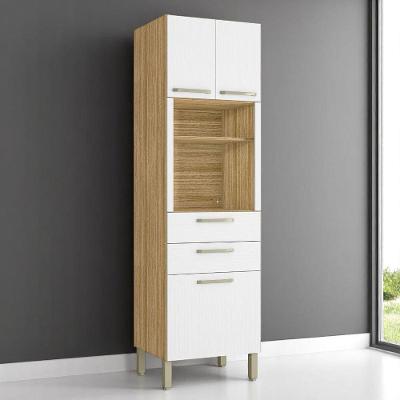 Paneleiro Lapis 3 Portas em MDP 60cm Freijó Supremo Kit's Paraná