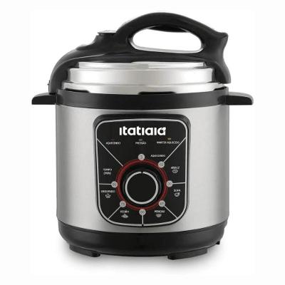 Panela de Pressão Elétrica Itatiaia Essencial 3L 700W Inox com Desligamento Automático 110V