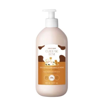 Loção Hidratante Desodorante Corporal Cuide-Se Bem Deleite Caramelizado 400ml o Boticário