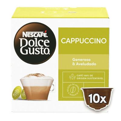 Cápsulas de Café Nescafé Dolce Gusto Cappuccino Caixa com 10 Unidades