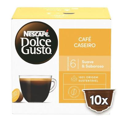 Café em Cápsulas Nescafé Dolce Gusto Café Caseiro Caixa com 10 Unidades