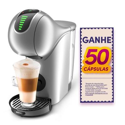 Cafeteira Dolce Gusto Genio S Touch Prata com Painel Digital 110V