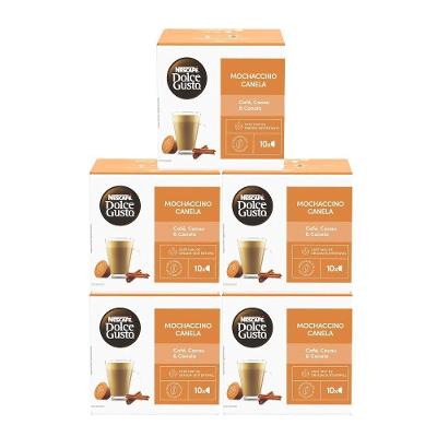 Kit Cápsulas de Café Mochaccino Canela 50 Unidades Nescafé Dolce Gusto