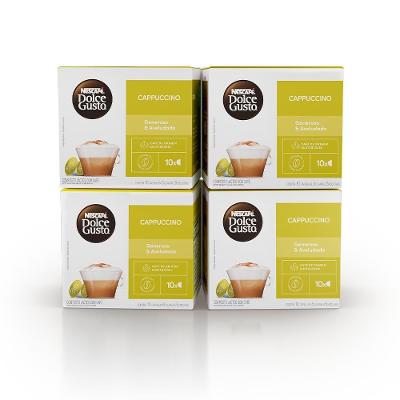Cápsulas de Cappuccino Kit 40 Unidades para Máquina de Café Nescafé Dolce Gusto