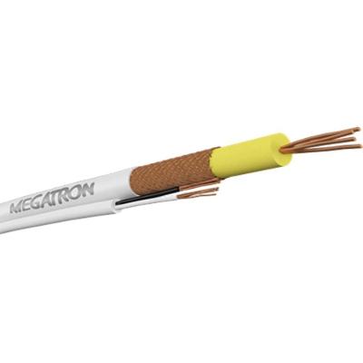 Cabo Coaxial Rf 0,4/2,5 (Cftv) + 2X26Awg 100M Br Megatron