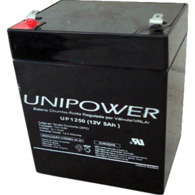 Bateria 12V 5,0Ah Selada F187 Up1250 Ot Unipower