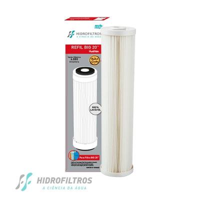 Kit 03 Un Refil Hidrofiltros P/ Filtro Big 20 919-0003