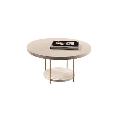 Mesa de Centro Sky G26 Quadrada Mdf com Pés em Aço 60cm Off White Gran Belo