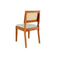 Cadeira Sala de Jantar Rainha 2 Unidades Natural - Nesher - 5