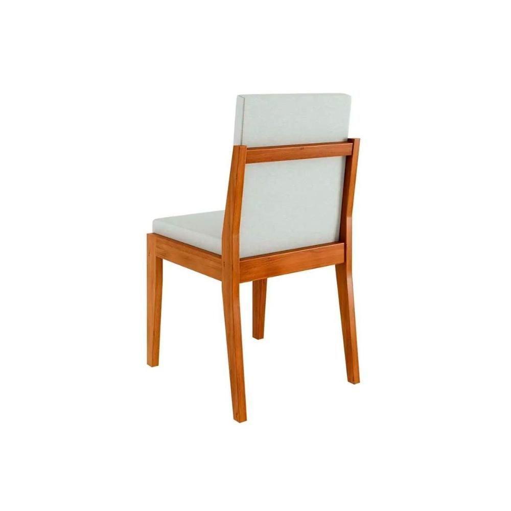 Cadeira Sala De Jantar Lady 2 Unidades Natural - Nesher - 4