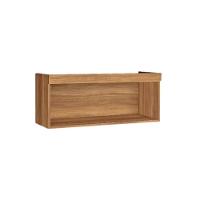 Armário Aéreo Cozinha Modulado  Burguesa c/ 1 Porta Basculante Freijó/Branco - Nesher - 2