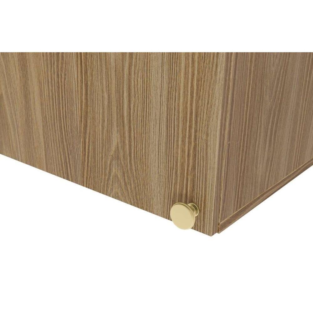 Armário Aéreo Cozinha Modulado Canto Reto Botanic M636 c/ 1 Porta Nogueira - Kappesberg - 3