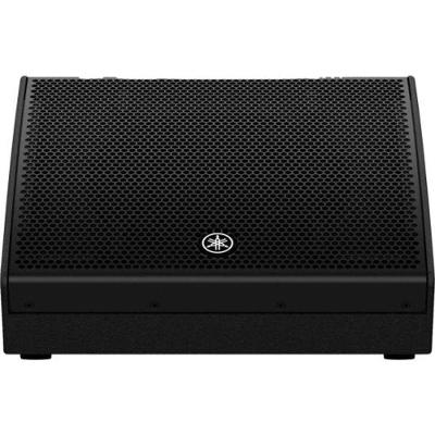 Caixa Acústica Bi-Amplificada DHR12M 12" 1000W Monitor de Chão Preta Yamaha