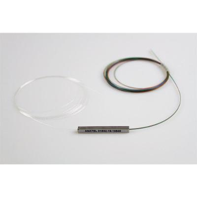 Cabo Óptico Splitter OPF-PLC1X4-NC250 PLC 1x4 para Redes Fttx PON LAN CATV Evus