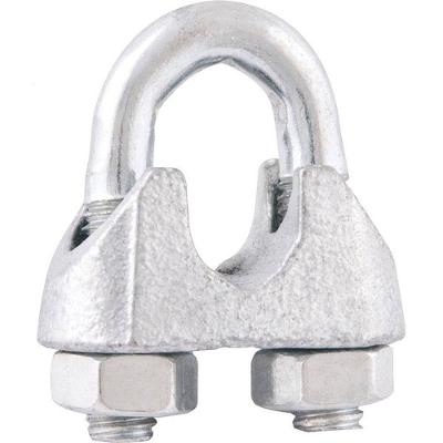 Clips para Cabo de Aço 3-4 19,10mm em Ferro Fundido Galvanizado para Uso Leve Vonder
