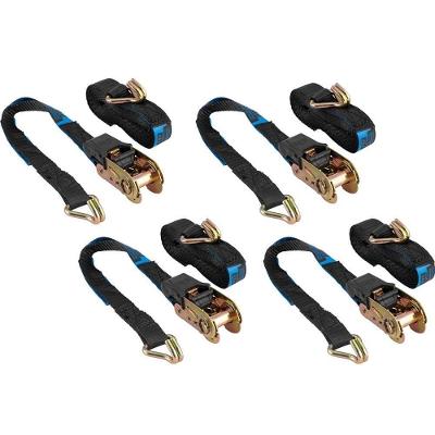 Cinta de Amarração com Catraca e Gancho Tipo J 4,1m 25mm Preta Vonder