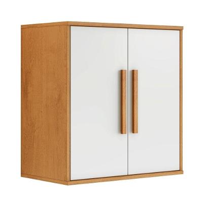 Armário Aéreo de Cozinha Lorena 607,5cm 2 Portas Nature-off Kaiki Móveis