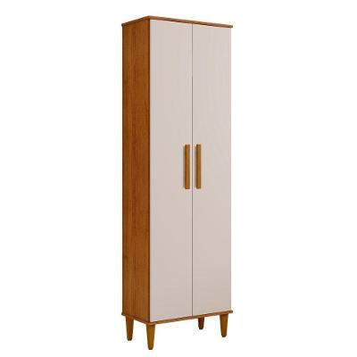 Armário Multiuso Goiânia 2 Portas em MDP 60cm Nature-off Kaiki Móveis