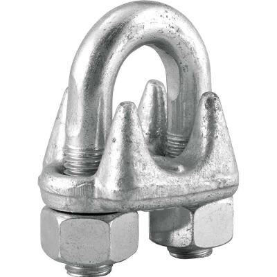 Clip para Cabo de Aço 7-8 22,20mm Vonder Plus Galvanizado a Fogo para Uso Industrial