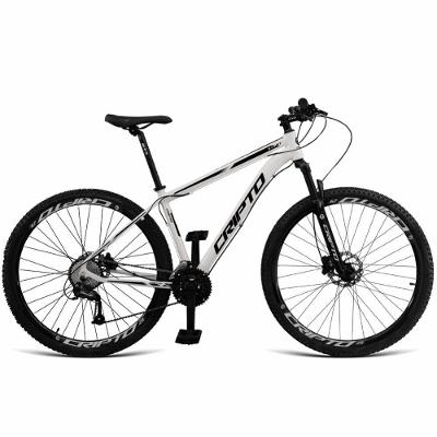 Bicicleta Aro 29 Cripto 24v Acera Freio Hidraulico Trava K7 Mountain Bike 24 Marchas Cripto Bikes