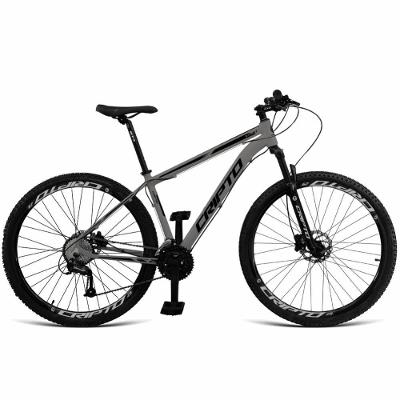 Bicicleta Aro 29 Cripto 24v Acera Mountain Bike Quadro Alumínio 24 Marchas Cripto Bikes