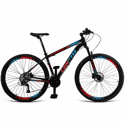 Bicicleta Aro 29 Cripto 24V Acera Freio Hidraulico Trava K7 Quadro Alumínio Cripto Bikes
