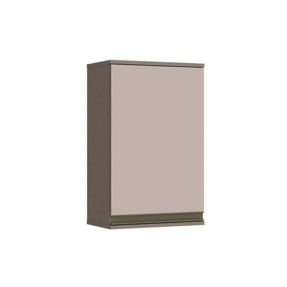 Armário Aéreo p/ Cozinha Connect c/ 1 Porta 40cm Duna/Cristal - Henn - 1