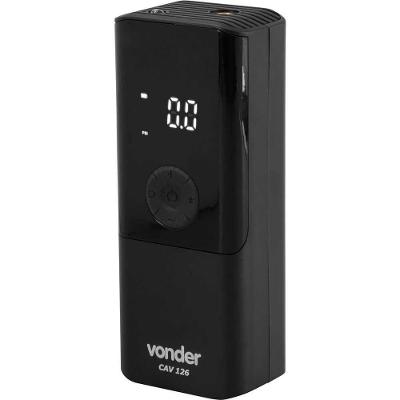 Compressor de Ar Automotivo 12V CAV 126 para Pneus com Visor Digital e Iluminação LED Vonder