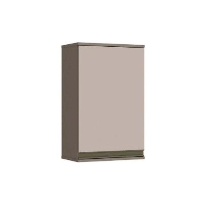 Armário Aéreo p/ Cozinha Connect c/ 1 Porta 40cm Duna/Cristal - Henn