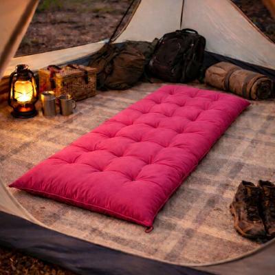 Colchonete Futon 1,70x60 Espreguiçadeira Almofada Grande Multiuso Rosa OEM