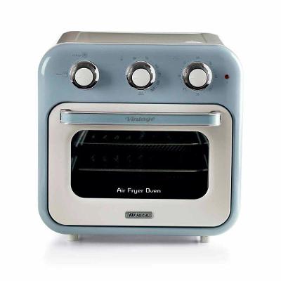Fritadeira Air Fryer Ariete Vintage 4632 16L 1200W Azul com Cestos e Forno Convencional 220V