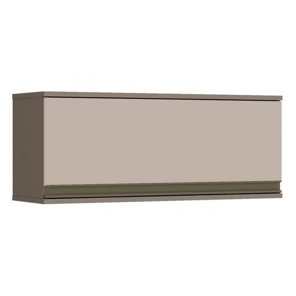 Armário Aéreo p/ Cozinha Connect 80cm 1 Porta Basculante Duna/Cristal - Henn - 1