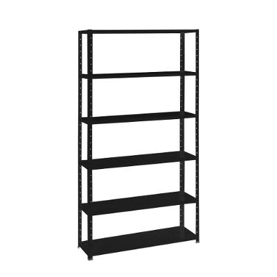 Estante Leve de Metal 6 Bandejas 40cm com Reforço 198x92x40 Preta Sa Gôndolas