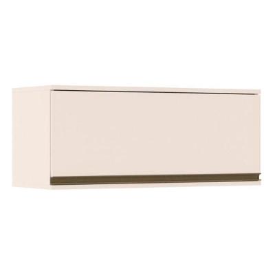 Armário Aéreo p/ Cozinha Connect 80cm c/ 1 Porta Basculante Off White - Henn