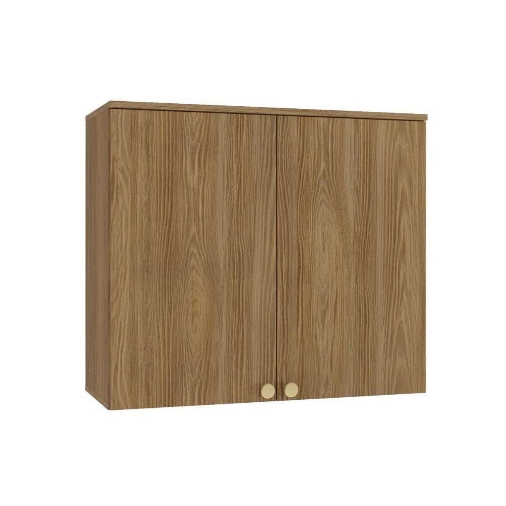 Armário Aéreo Cozinha Modulado Botanic M632 c/ 2 Portas Nogueira - Kappesberg - 1