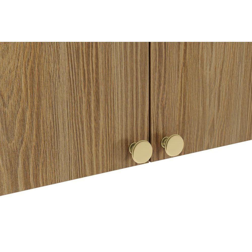 Armário Aéreo Cozinha Modulado Botanic M632 c/ 2 Portas Nogueira - Kappesberg - 2