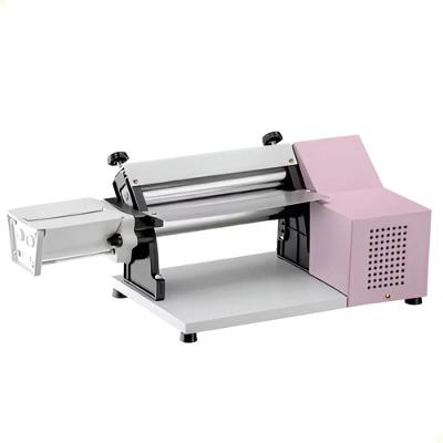 Cilindro Laminador Elétrico Malta 28 Cm Com Cortador De Talharim Rosa 220v 3127004