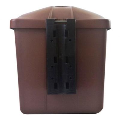 Cesto Individual para Lixeira de Coleta Seletiva 40L com Poste em Plástico com Proteção UV JSN