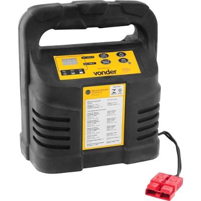 Carregador de Bateria para Empilhadeira CIB 222 12V 50A Flutuante com Conector 50A Vonder