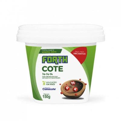 Fertilizante Encapsulado NPK 14-14-14 Cote Osmocote 150g Forth Jardim